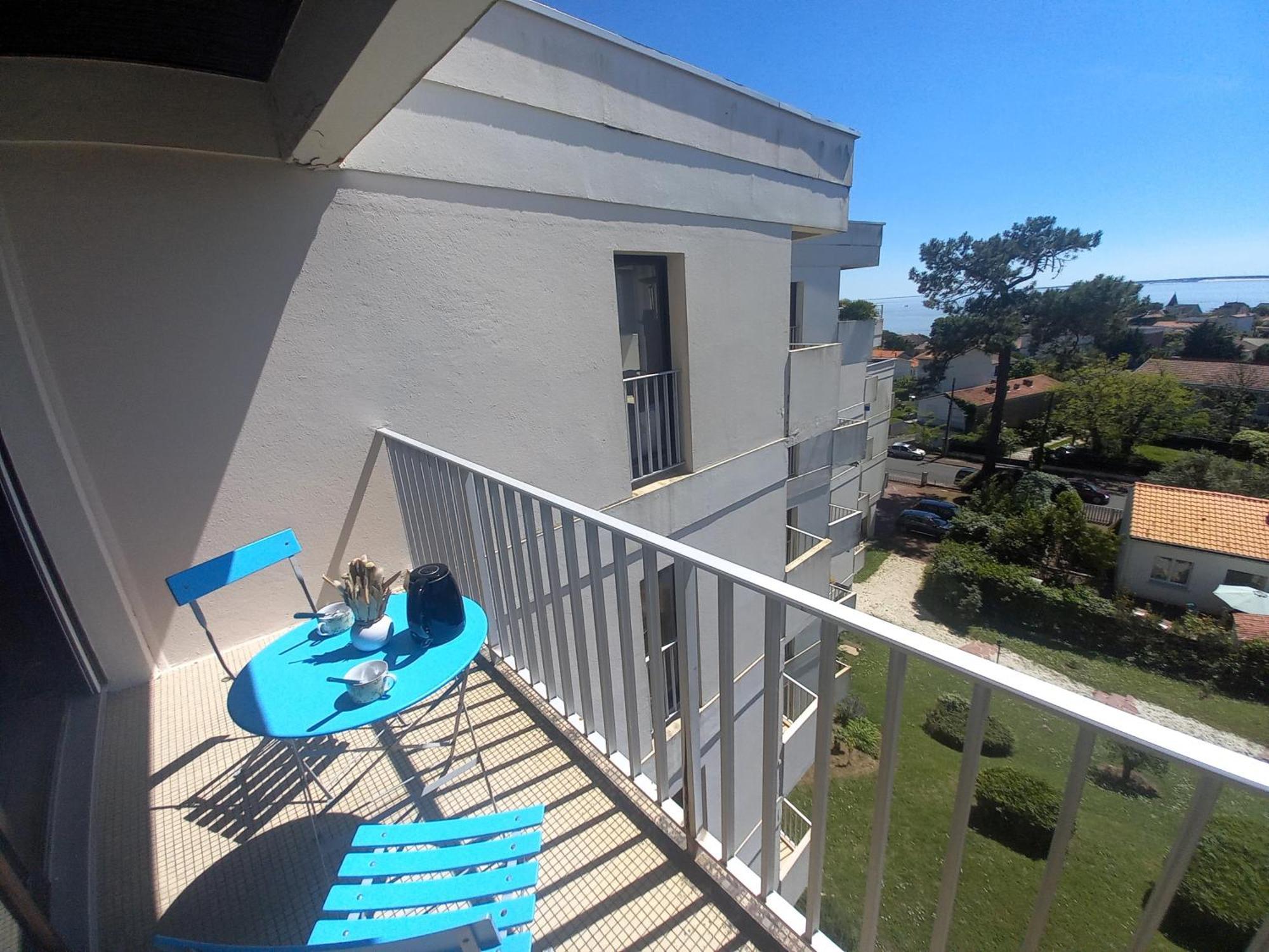 Royan Pontaillac - Appartement Vue Mer - Balcon - Wifi - Confort Simple 外观 照片