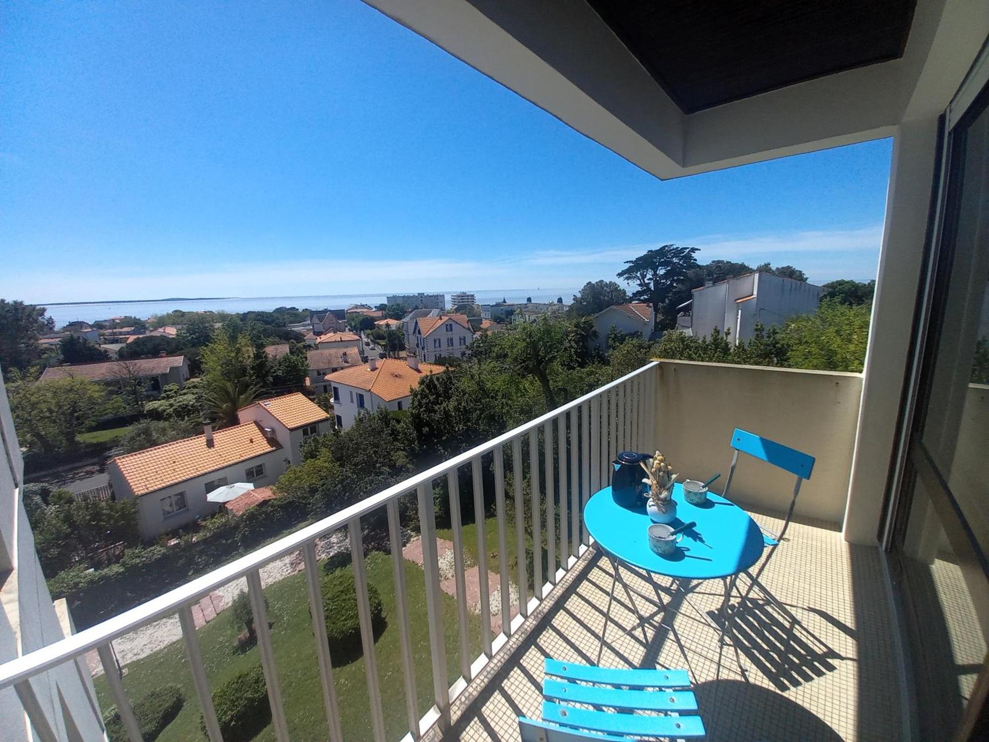 Royan Pontaillac - Appartement Vue Mer - Balcon - Wifi - Confort Simple 外观 照片