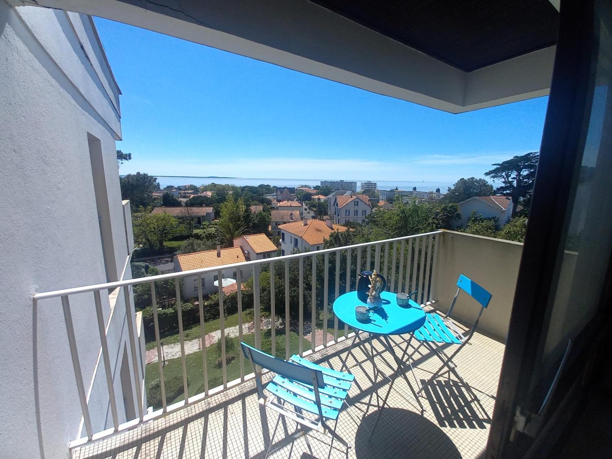 Royan Pontaillac - Appartement Vue Mer - Balcon - Wifi - Confort Simple 外观 照片